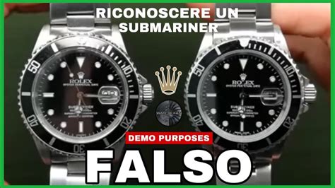 riconoscere un rolex vero da uno falso|Come capire se un Rolex è originale e n.